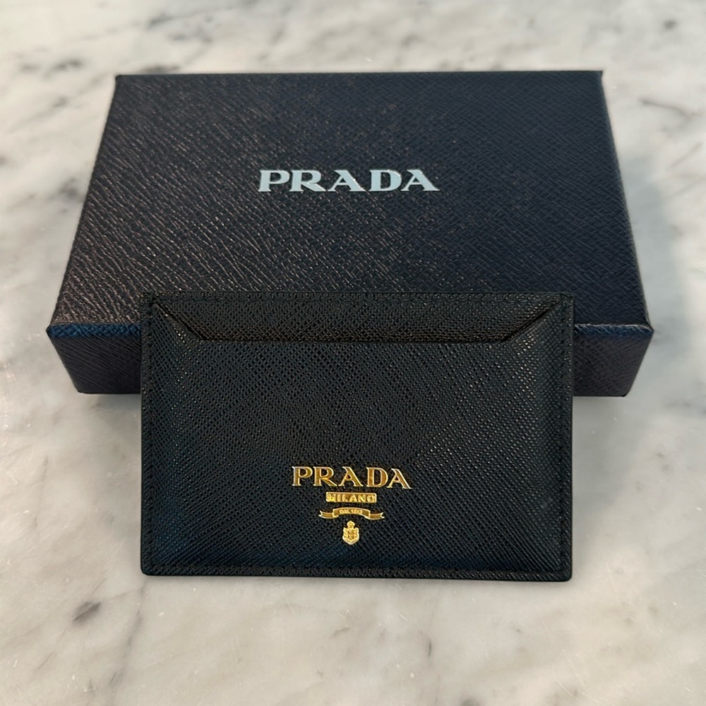 Prada credit card holder